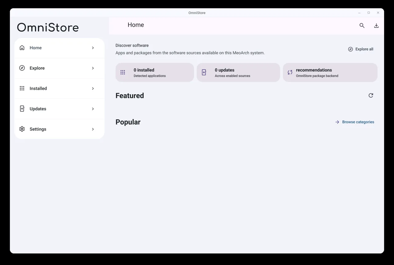 OmniStore home